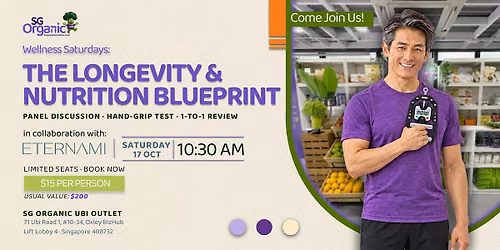 Wellness Saturdays: The Longevity Nutrition Blueprint