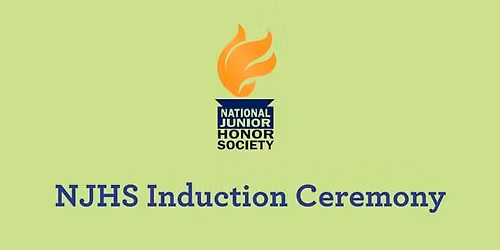 National Junior Honor Society Induction Ceremony