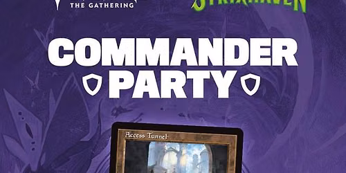 Magic: Secrets of Strixhaven Commander Party