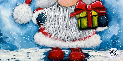 Santa Gnome Paint Class!!