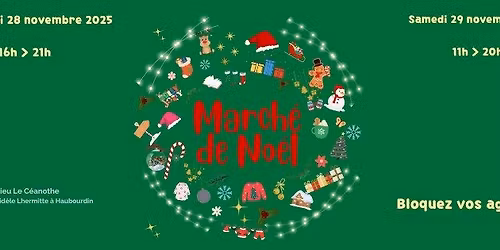 March\u00e9 de No\u00ebl 2025 au C\u00e9anothe