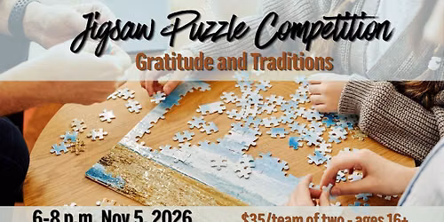 Jigsaw Puzzle Competition-Gratitude and Traditions