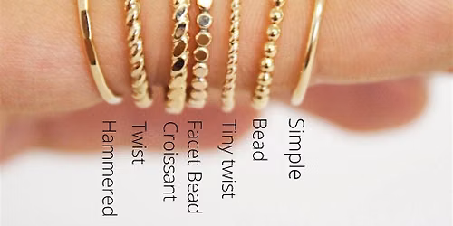 Happy Hour Mini Workshop - Gold Rings Edition