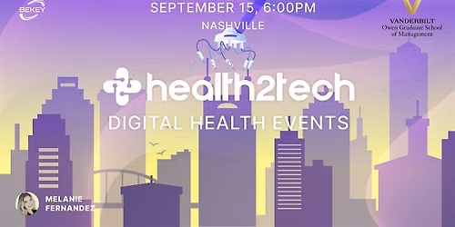 Health2Tech Nashville September 15, 2026