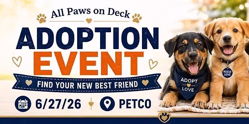 PETCO adoption event