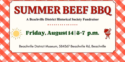 Summer Beef BBQ Fundraiser
