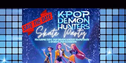 K-Pop Demon Hunters Skate Party