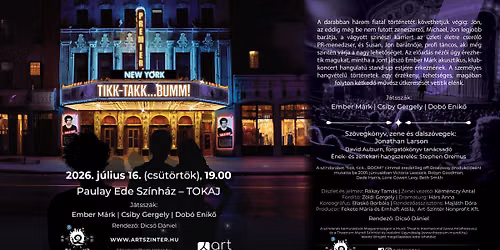 Jonathan Larson: Tikk-takk Bumm!