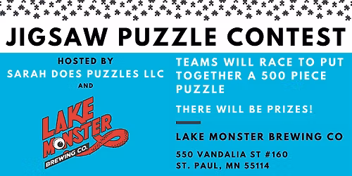 Team Jigsaw Puzzle Contest at Lake Monster Brewing - January 2026