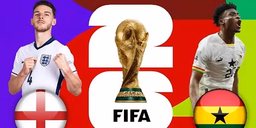 England vs Ghana @ Sunrooms