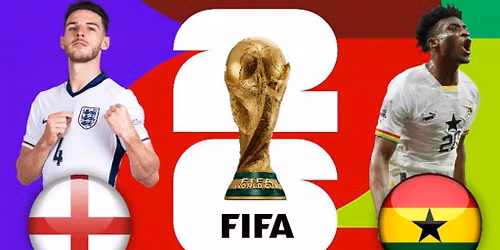 England vs Ghana @ Sunrooms