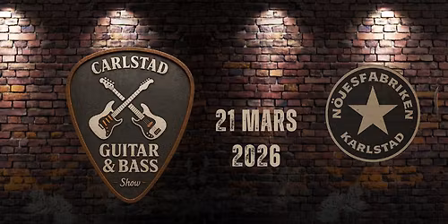 Carlstad Guitar & Bass 2026