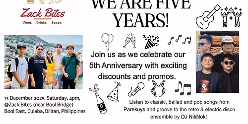 5th year Anniversary