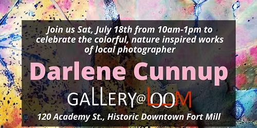 Artist's Open House - Fort Mill photographer, Darlene Cunnup