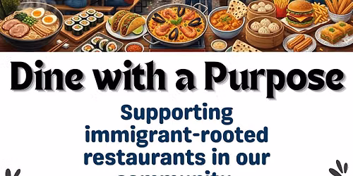 Cenar con un prop\u00f3sito \/ Dine with a purpose