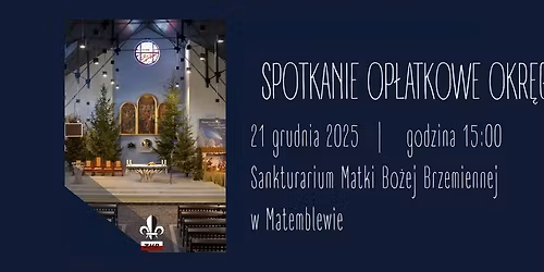 Spotkanie op\u0142atkowe Okr\u0119gu | 21 grudnia 2025