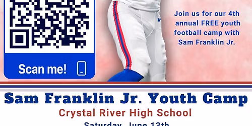 Sam Franklin Jr. Football Camp