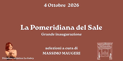 La pomeridiana del Sale - Massimo Maugeri