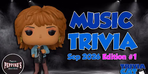 Grand Rapids (Peppino\u2019s) Music Trivia \u2013 Sep 2026 Edition #1
