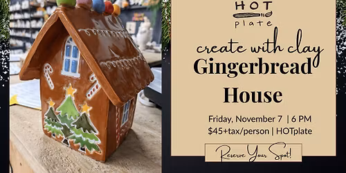 Create with Clay: Gingerbread House