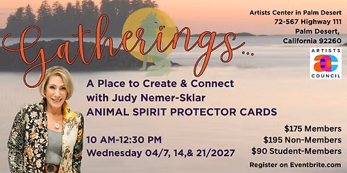Gatherings: Animal Spirit Protector Cards and Painted Box Series with Judy Nemer-Sklar