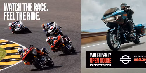 Bagger Watch Party Open House \ud83c\udfc1