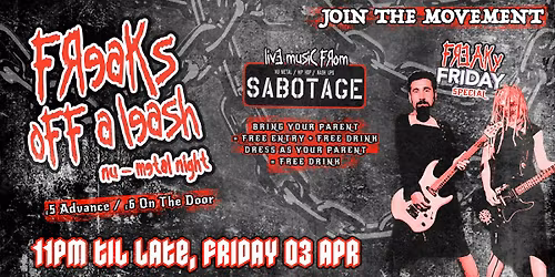 Freaks Off a Leash - Freaky Friday