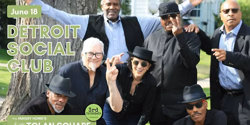 Live from Tolan Square at 3rd Thursdays with Detroit Social Club