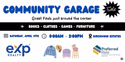 Birchwood Estates  Community Garage Sale