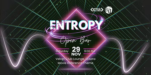 \u2728\ufe0fEntropy - Open Bar\u2728\ufe0f
