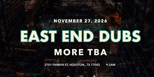 East End Dubs @ Afer