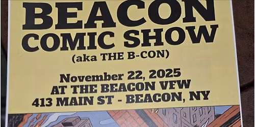 BEACON COMIC SHOW With The Epic Robo-Spider