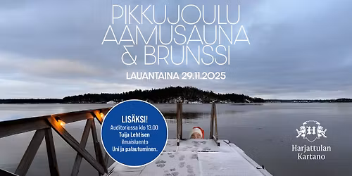 Pikkujoulu aamusauna & brunssi