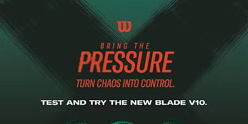 Wilson Blade v10 Demo event
