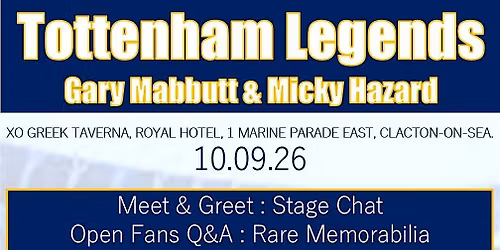 TOTTENHAM LEGENDS NIGHT