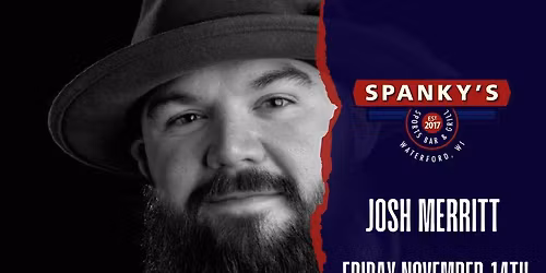 Josh Merritt Live at Spanky\u2019s \u2013 Friday Night Show