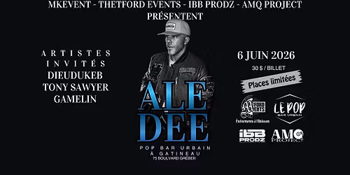 \ud83d\udd34 ALE DEE D\u00c9BARQUE \u00c0 GATINEAU