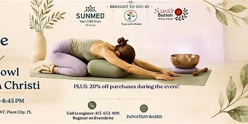 Gentle Yoga with Sound Bowl by Yoga With Christi