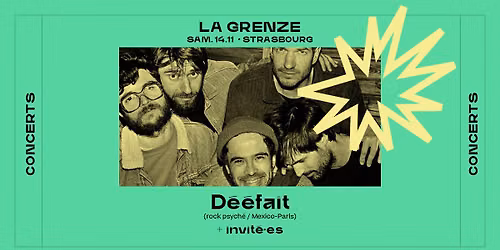D\u00e9\u00e9fait en concert \u00e0 La Grenze