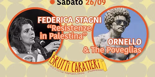 BC2026: Stagni \/ RESISTENZE IN PALESTINA + ORNELLO & The Poveglias LIVE