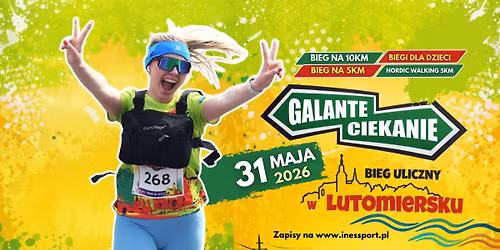 Galante Ciekanie \u2013 I Bieg Uliczny w Lutomiersku