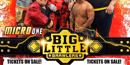 Micro Wrestling at The Hall - Little Rock