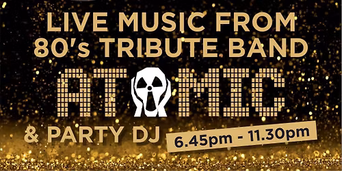 Christmas Party Night - Saturday 6th December - 6.45pm until 11.30pm