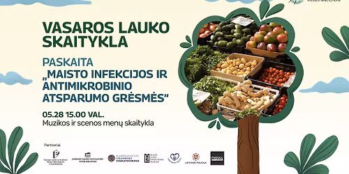 Paskaita \u201eMaisto infekcijos ir antimikrobinio atsparumo gr\u0117sm\u0117s\u201c