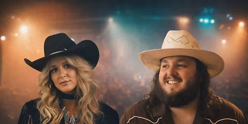 Taylor Hunnicutt with Tanner Usrey at Buck's