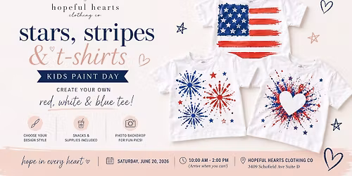 2nd Annual Stars, Stripes & Tees Day | June 20