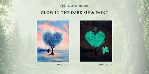 Sip and Paint (Glow in the Dark): Waiting for you