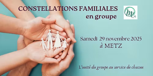 Constellations familiales et systémiques en groupe