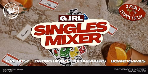 WLW Singles Mixer | G.IRL Lesbian Dating Hosted Games Night LGBTQ+
