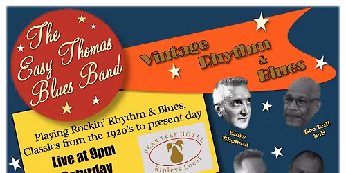 Easy Thomas Blues Band at The Pear Tree Hotel
